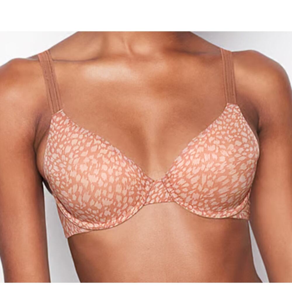 Victoria's Secret Angelight Spacer Bra 36C Floral Lightly Lined Underwire